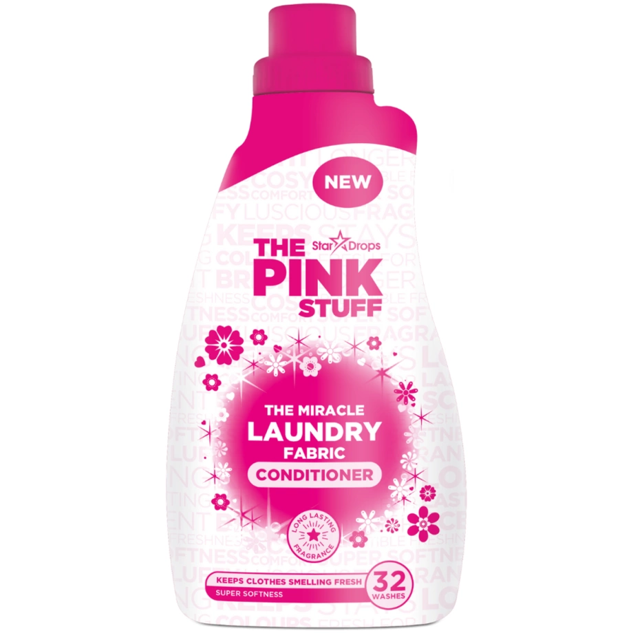 The Pink Stuff The Miracle Laundry Fabric Conditioner 960ml Tidyness